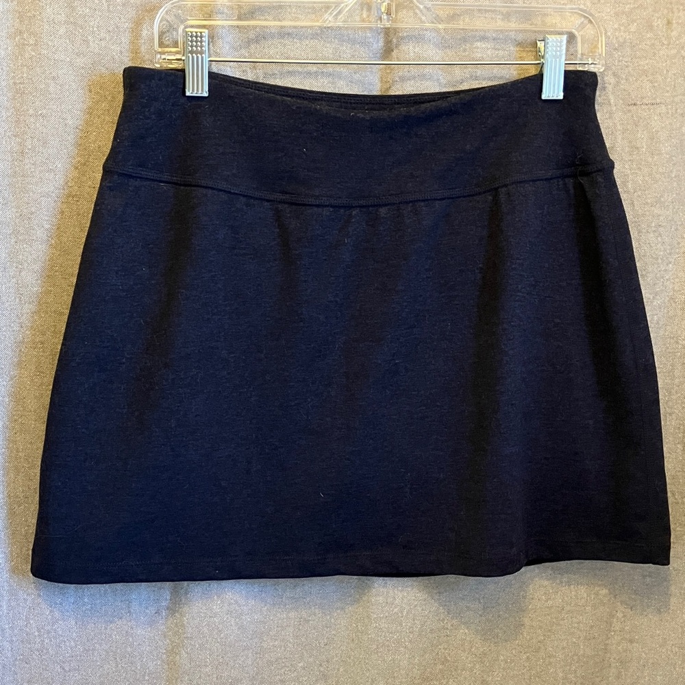Navy Casual Mini Skirt